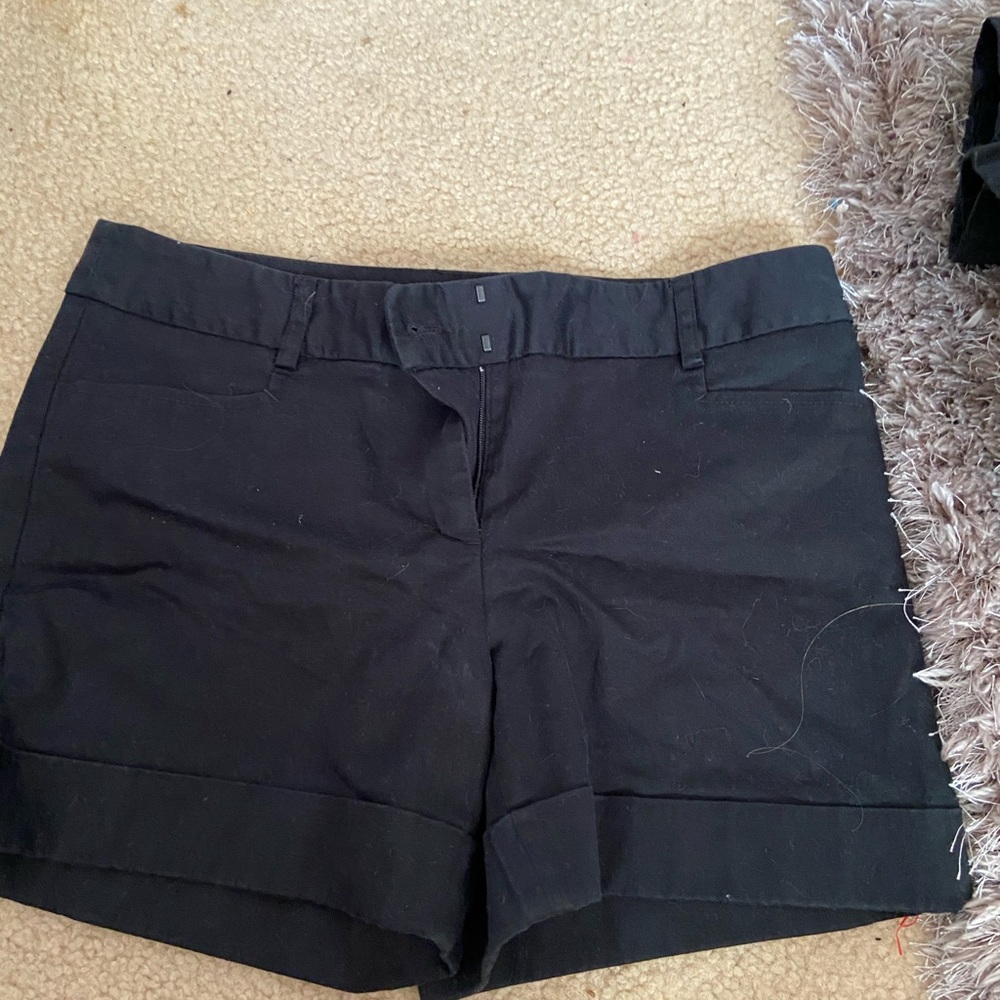 Black shorts